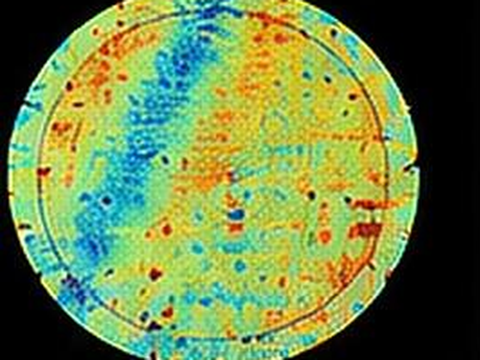 Nano-Topography measurement example