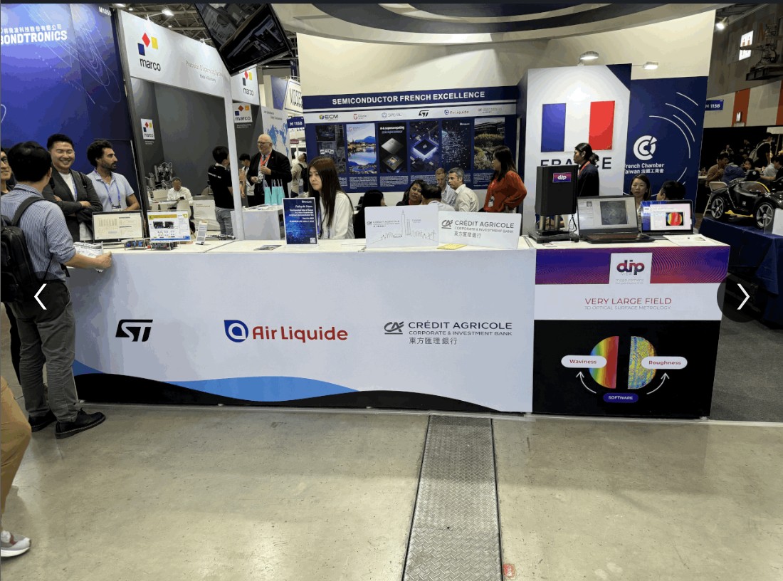 DIP-View at the French Pavilion, SEMICON Taiwan 2024